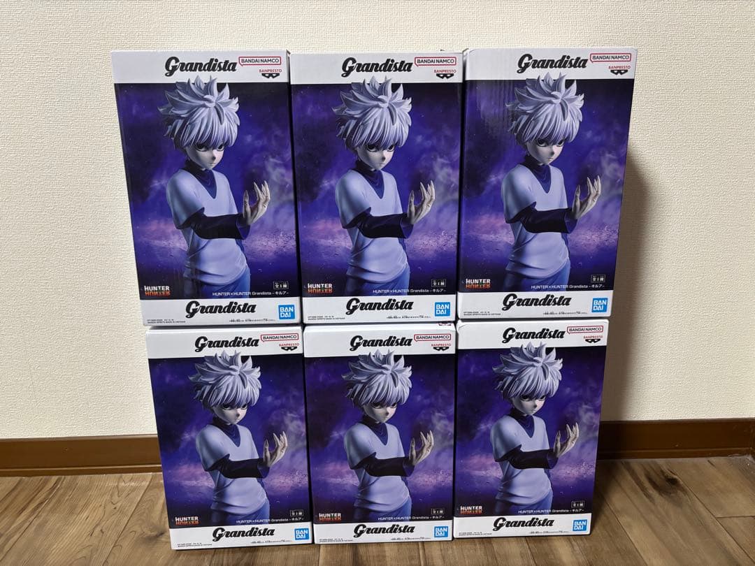 HUNTER x HUNTER Grandista キルア 6個セット ⑤