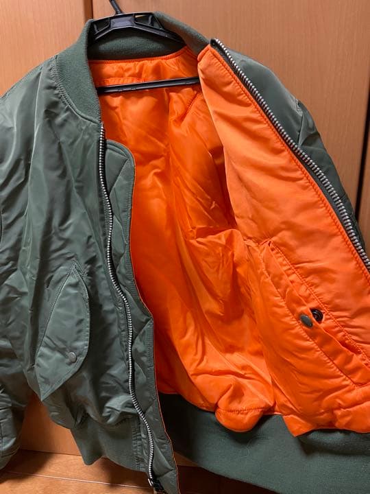 中田商店VALLEYAPPARELバレイアパレルフライトジャケット　カーキ