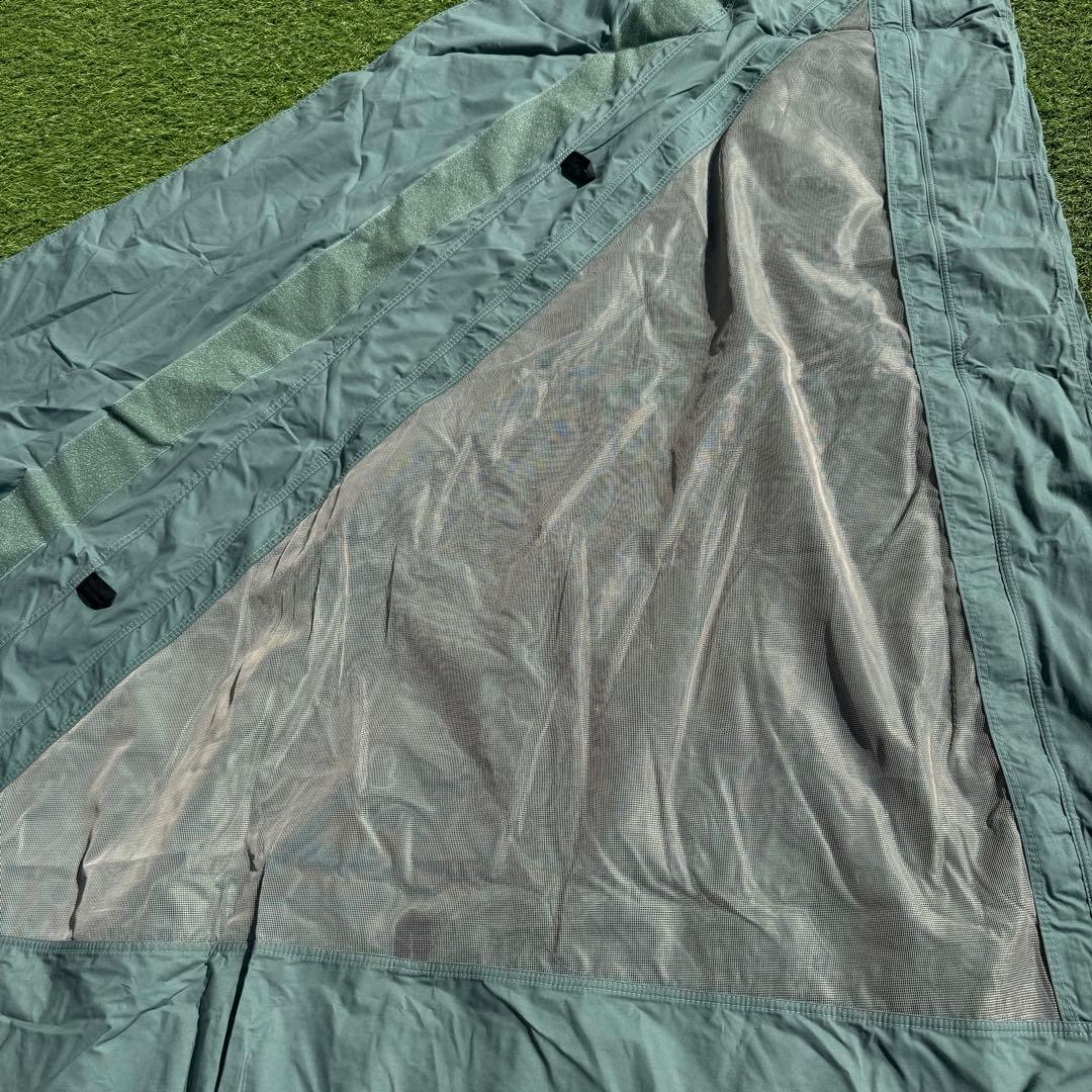 テンマクデザイン サーカスTCDX ダックグリーン 窓付フロントフラップセット