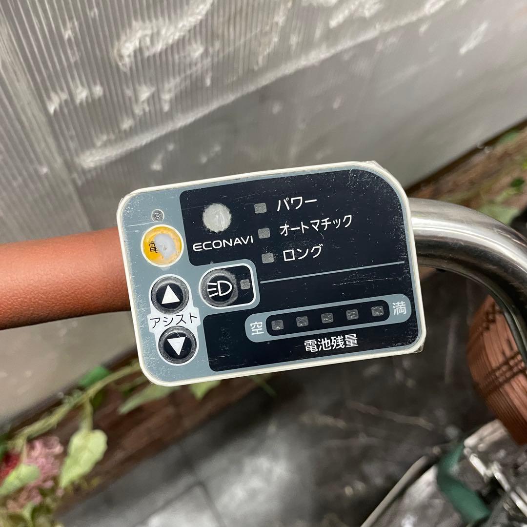 分解発送【6】電動自転車 Panasonic light U グリーン24インチ