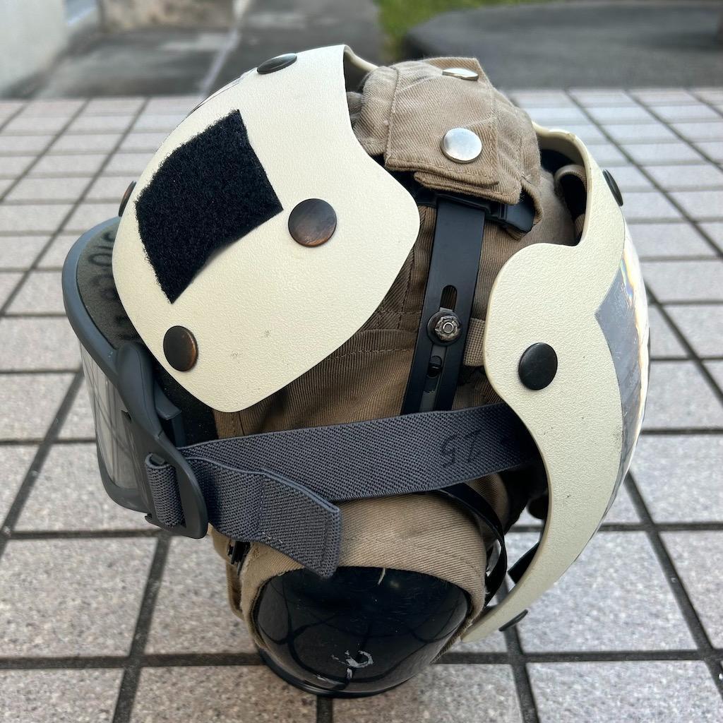 米軍　デッキクルーヘルメット　FLIGHT DECK　白　ミリタリー