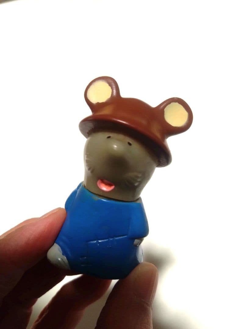 ガンバの冒険 タカトク ミニソフビ イカサマ/シジン 当時物