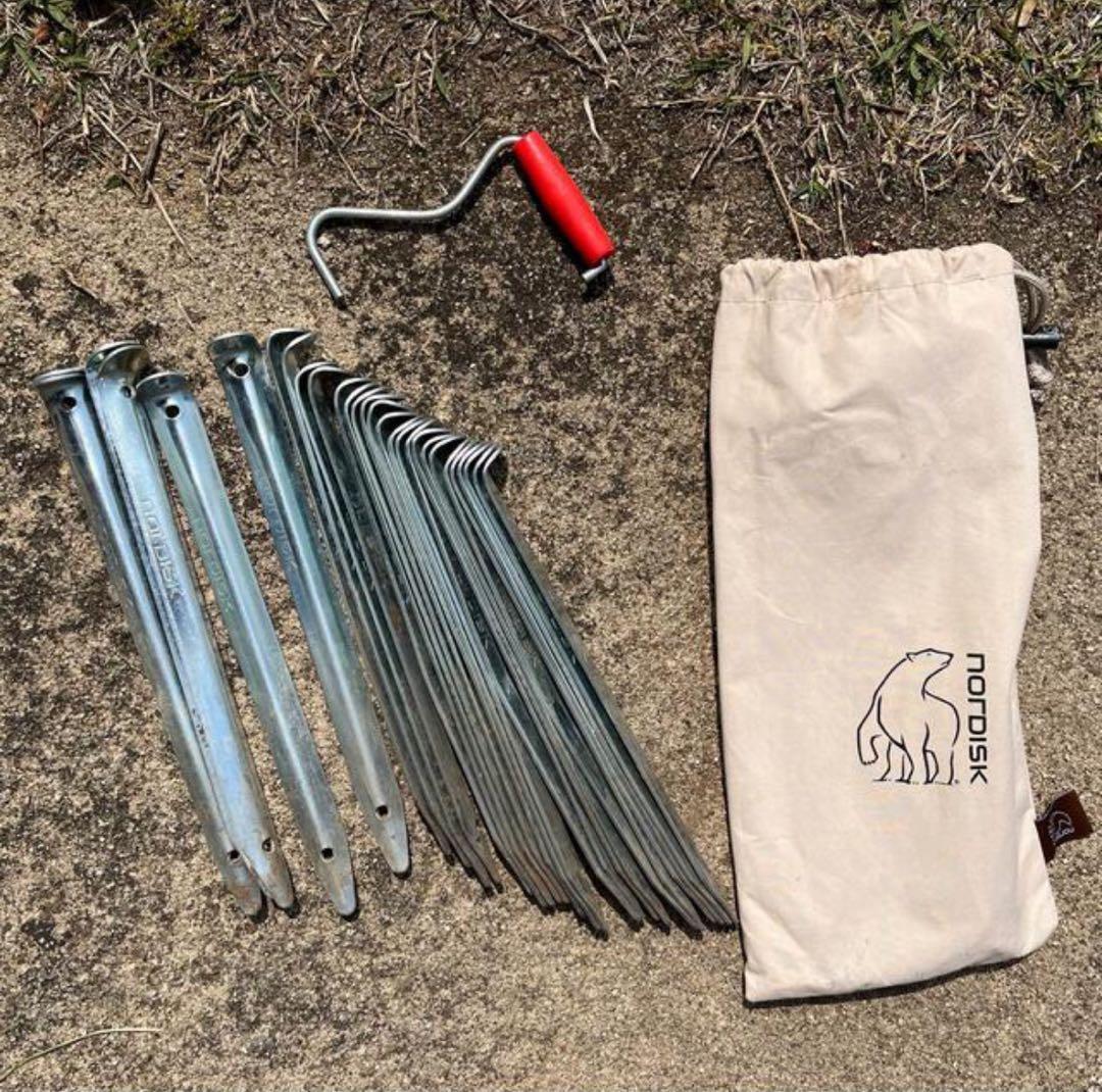 【美品】Nordisk アルフェイム19.6 ジップフロアシート付