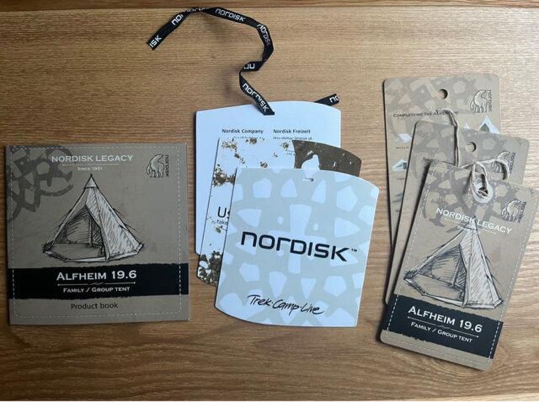 【美品】Nordisk アルフェイム19.6 ジップフロアシート付