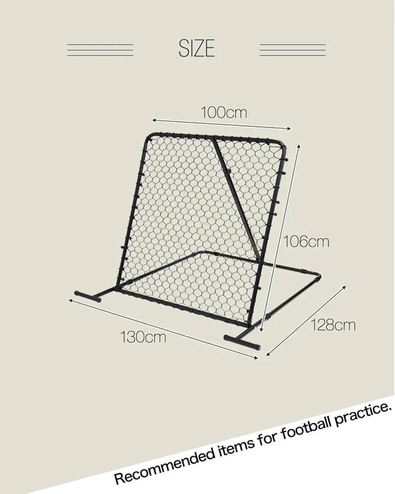 リバウンドネット サッカー 12段階 / 角度調節 可能⭐A①76