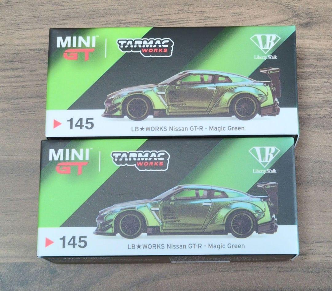 MINI GT LB★WORKS Nissan GT-R マジックグリーン