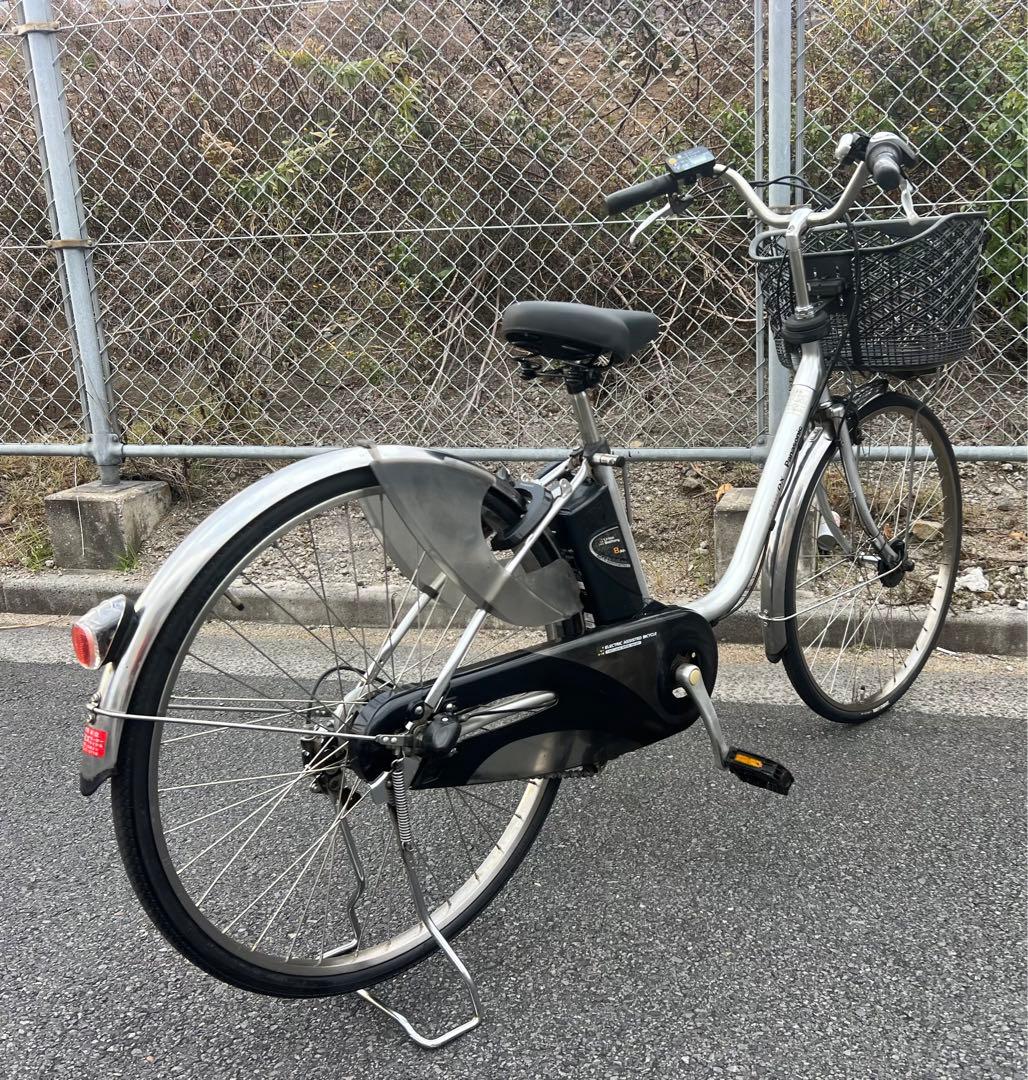 Panasonic新基準電動アシスト自転車良いバッテリー付き26関東圏配送可能