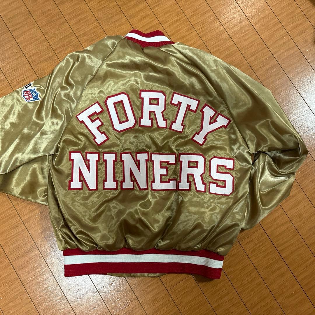 NFL サンフランシスコ・４９ナーズ サテンジャケット