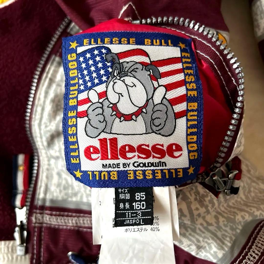 レア90ゴールドウィン社 ブルドッグ上下(リバーシブル) Lサイズ美品