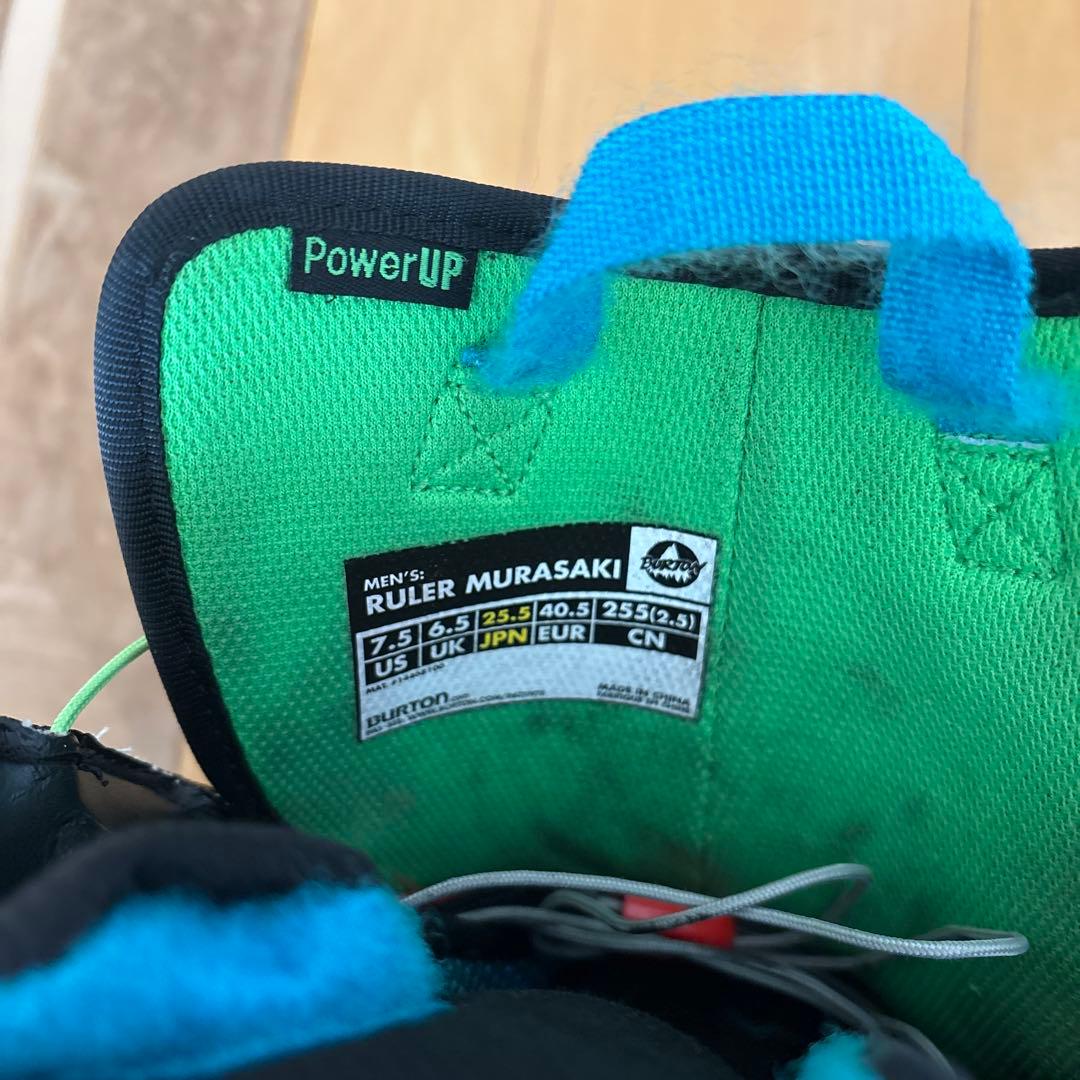 BURTON Rulerスノーボードブーツ ブラック/ブルー