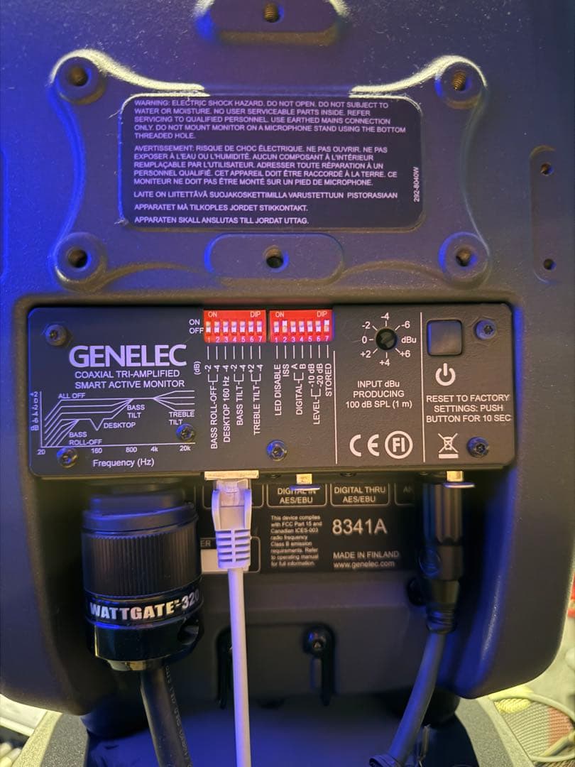 GENELEC 8341ペア GLM付き【早期終了の可能性あり】