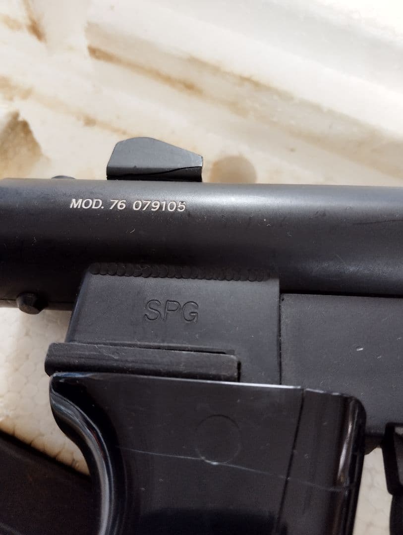 希少　MGC製モデルガン S&W M-76 元箱付 SPG規格品