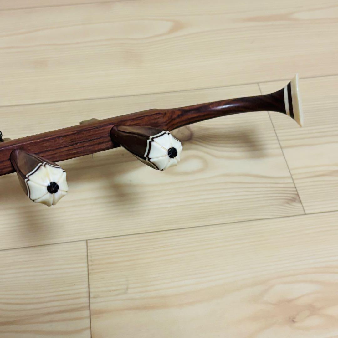 二胡　中国胡弓　中国琴 　蛇皮　ケース付き