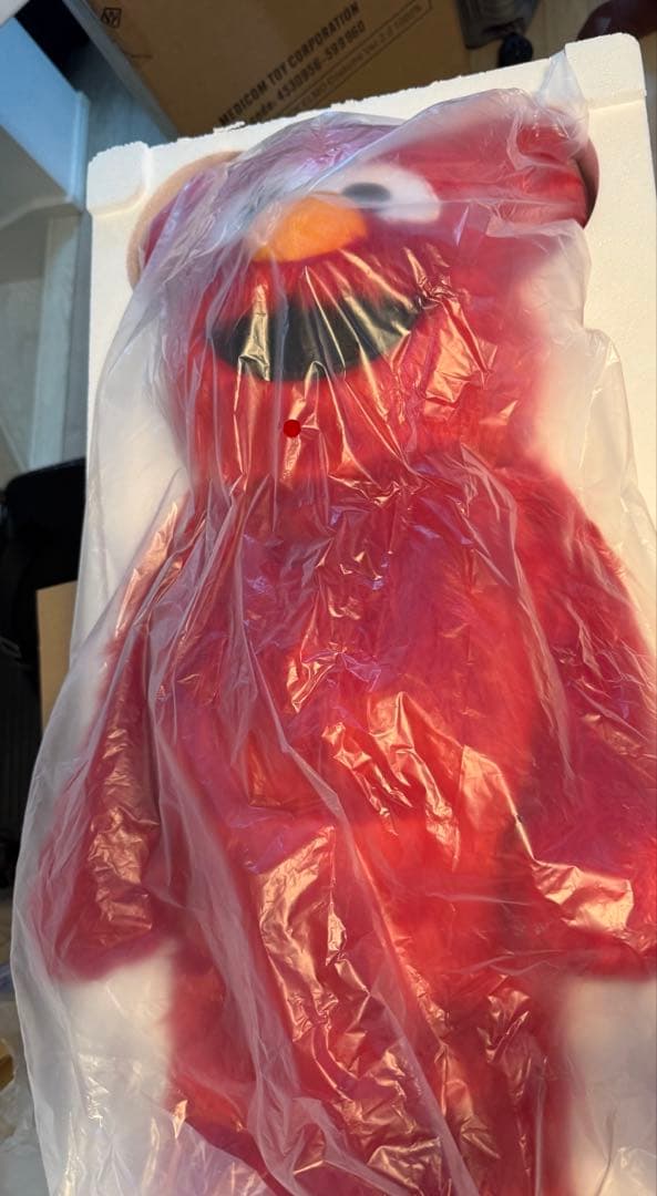 【新品】Be@rbrick ベアブリック エルモ 1000% セサミストリート。