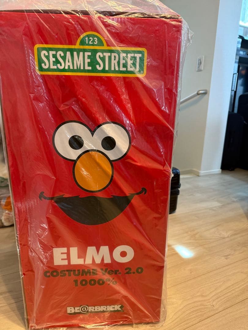 【新品】Be@rbrick ベアブリック エルモ 1000% セサミストリート。