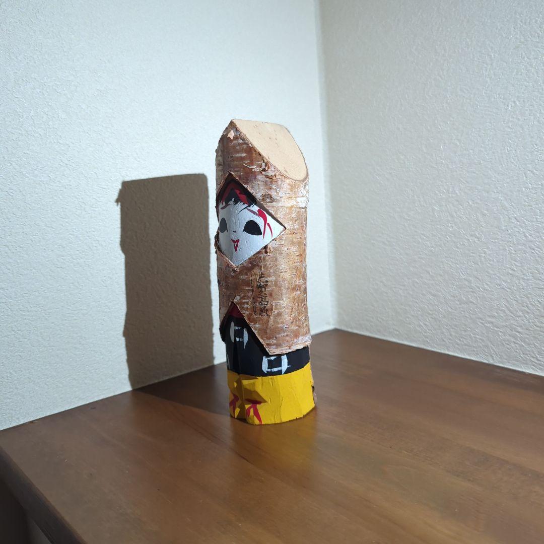 不幸をもたらすこけし　曰く付き　呪物