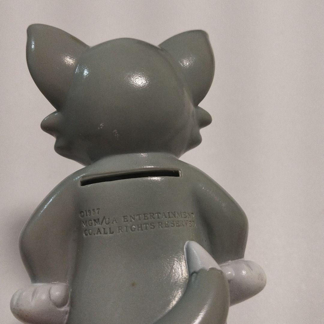 トムとジェリー　ソフビ　貯金箱　十六銀行