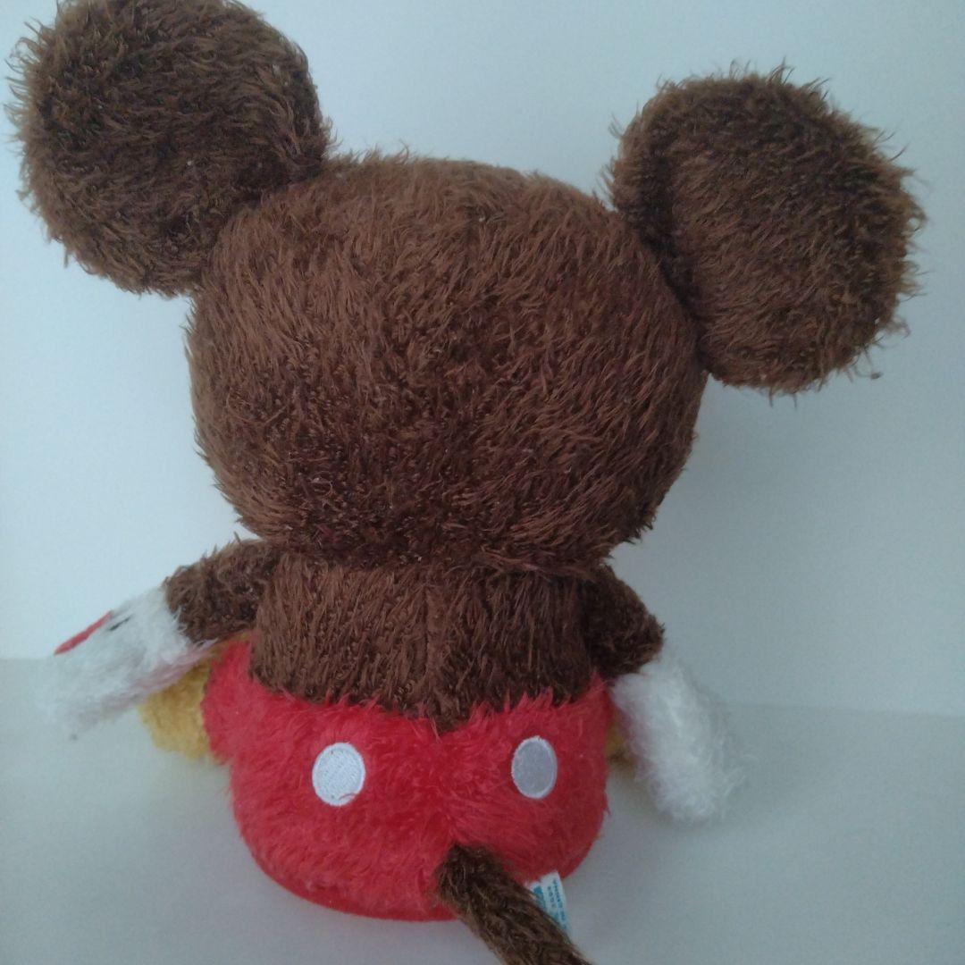 ディズニー　ミッキーマウス　ミニーマウス　メロディー首振りぬいぐるみ【レトロ】