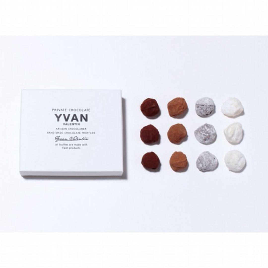 【未開封発送】イヴァンヴァレンティン チョコレートトリュフ 12個