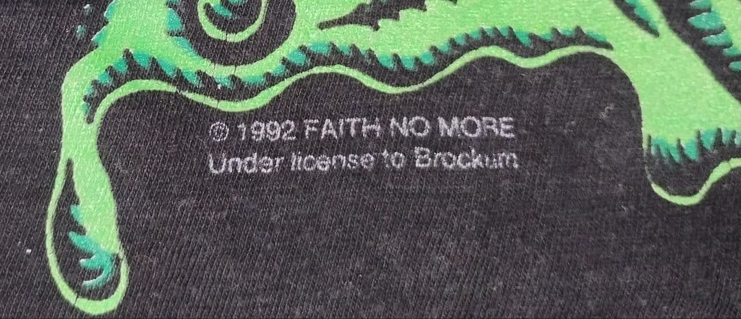 【値下不可】激レア フェイス・ノー・モア 1992 ビンテージ Tシャツ