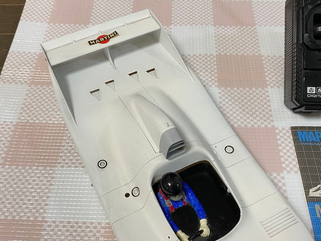 タミヤ　RC ポルシェ 936 ターボ 、プロポ、メカ、説明書付き、