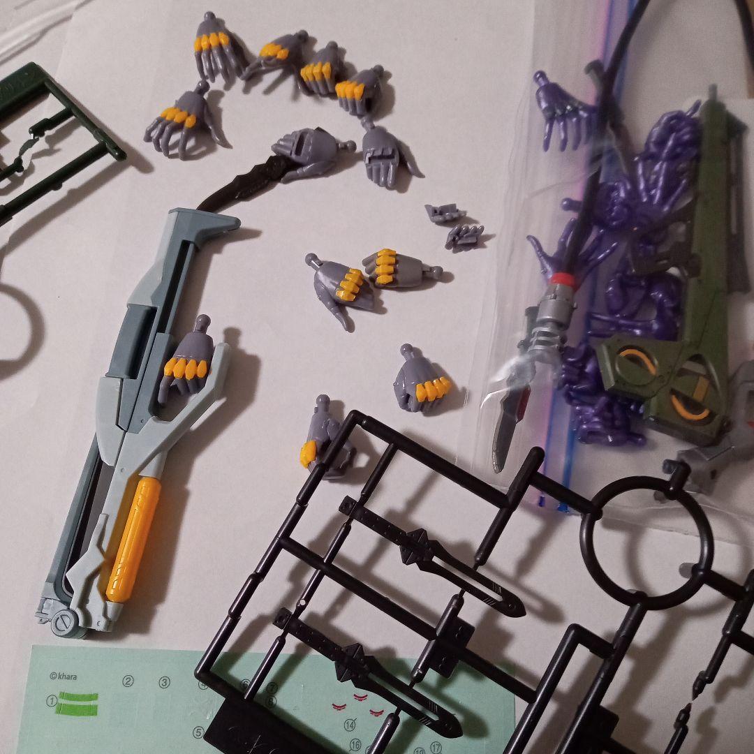 RG■エヴァンゲリオン プラモデル 5体セット■零 初号機〜4号機■輸送台付