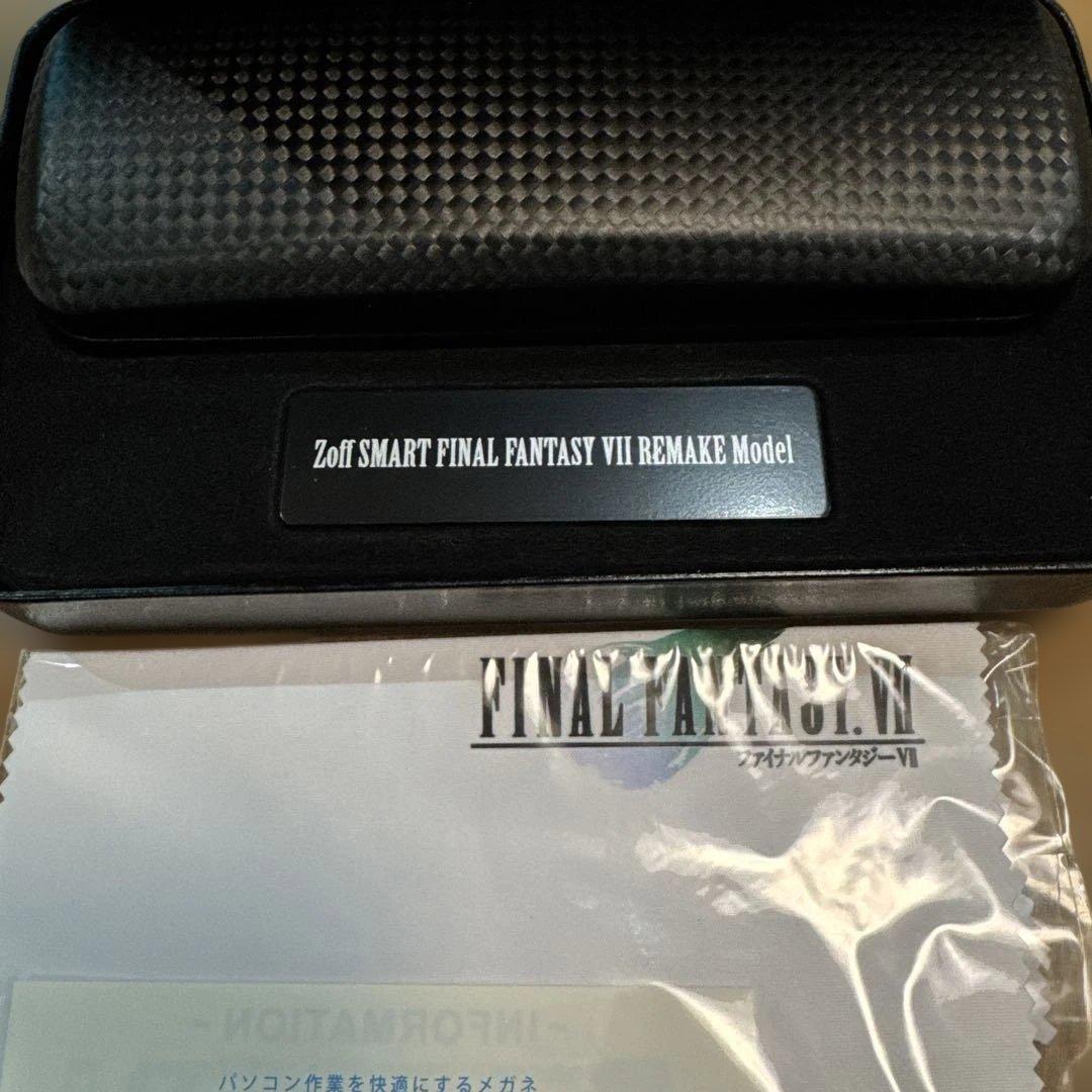 PCメガネ　Zoff FINAL FANTASY VII REMAKE