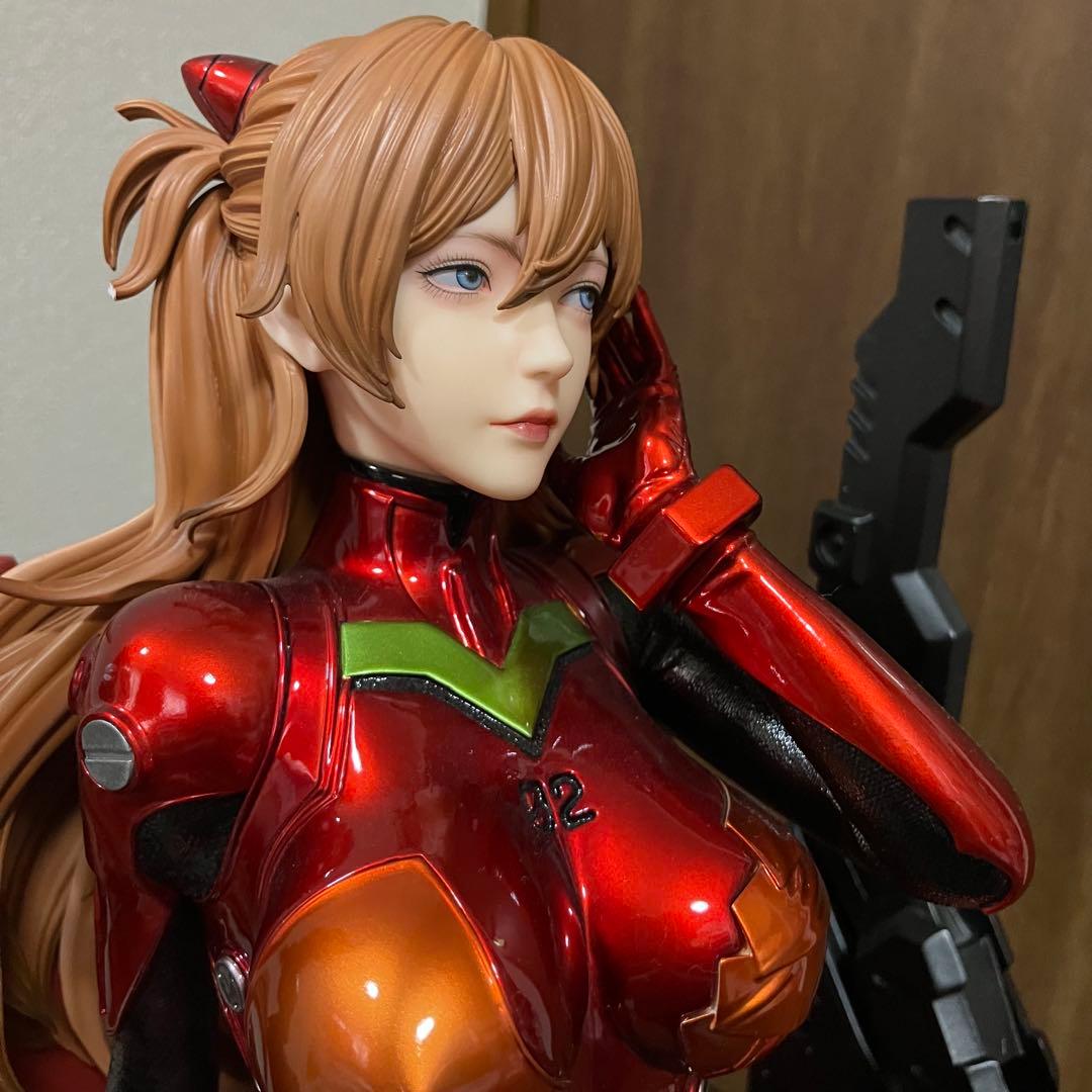 エヴァンゲリオン　惣流アスカ・ラングレー　1／4 海外ガレージキット　スタチュー