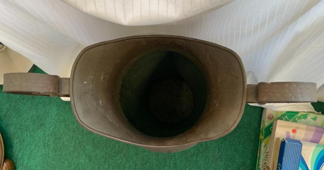 ヴィンテージ!! 銅製 水差し 花瓶 花器 フランス製 大型 現状品!!