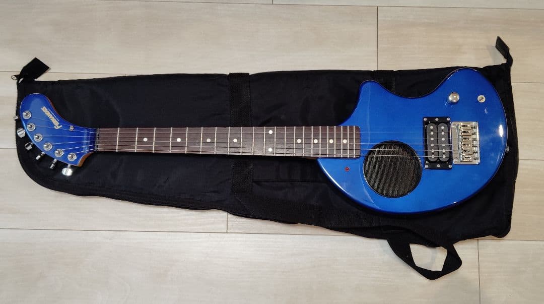 FERNANDES エレキギター ZO-3 青 ソフトケース付き