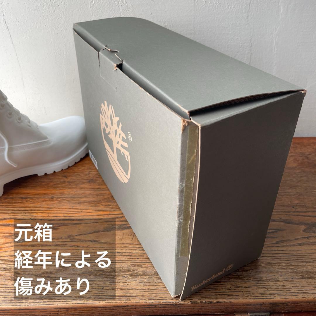 ティンバーランド　オリジナル　イエローブーツ　オブジェ　花瓶　陶器　白