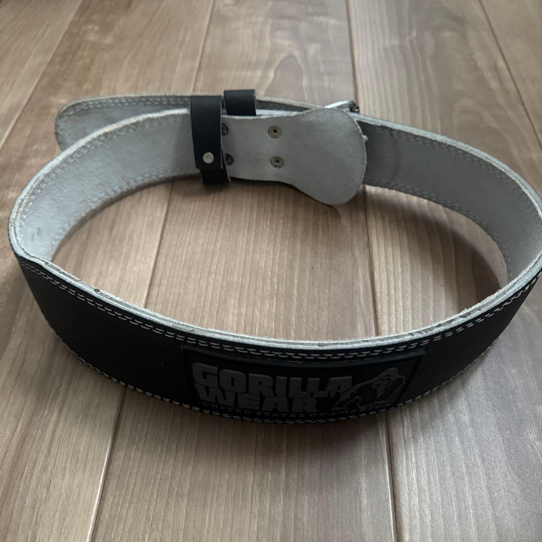 GORILLA WEAR トレーニング・パワーベルト 黒