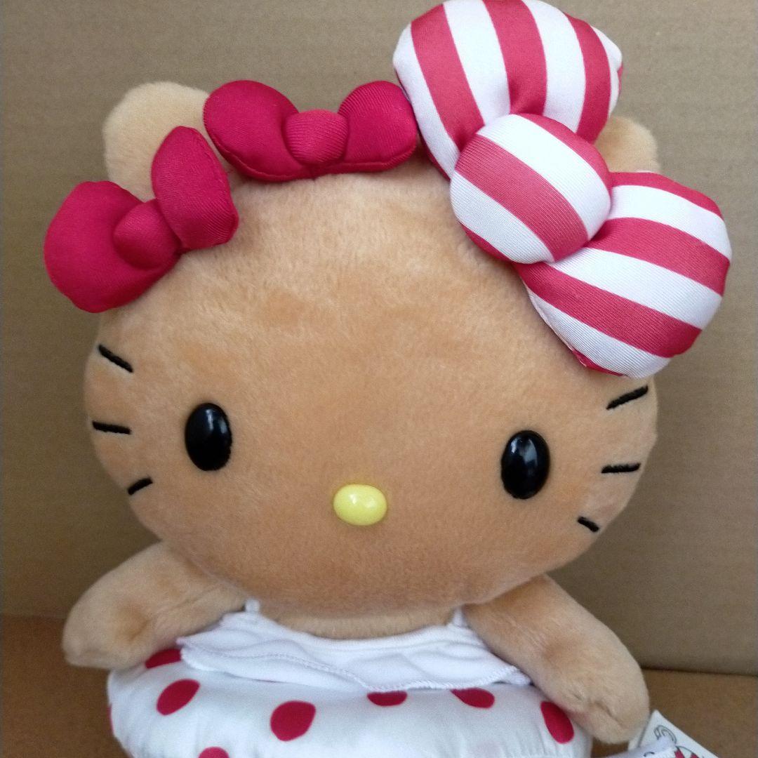 未使用タグ付き ハローキティ ぬいぐるみ バカンス