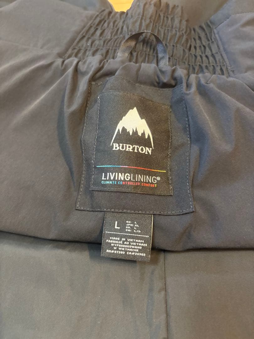 BURTON Avalon ビブパンツ　ブラック　Lサイズ