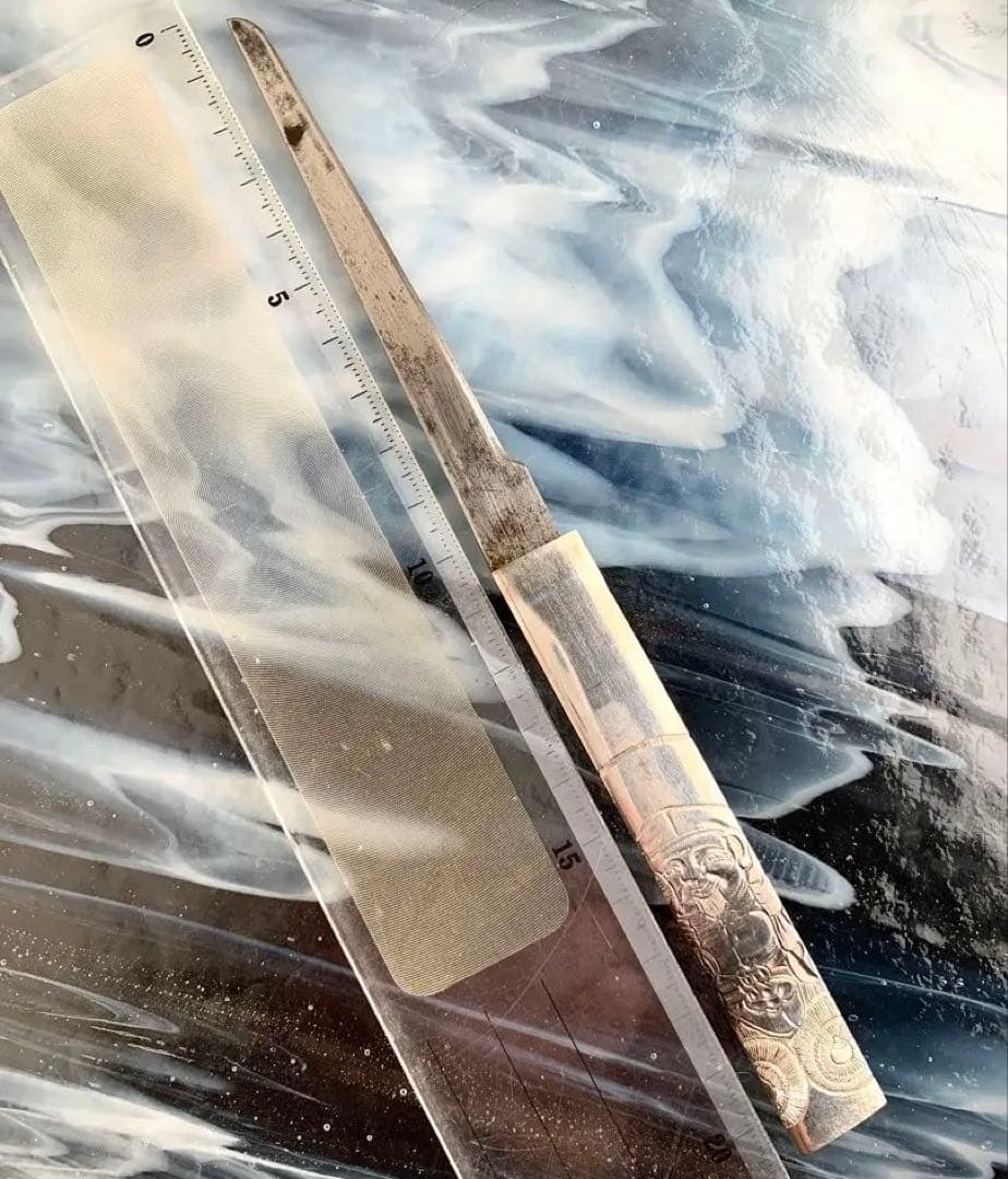 小柄小刀　大黒天図小柄袋（15cm以下の合法サイズ）