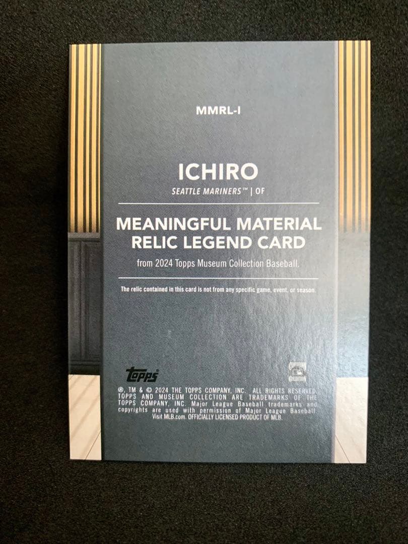 イチロー　topps 2024 Museum Collection 48枚限定