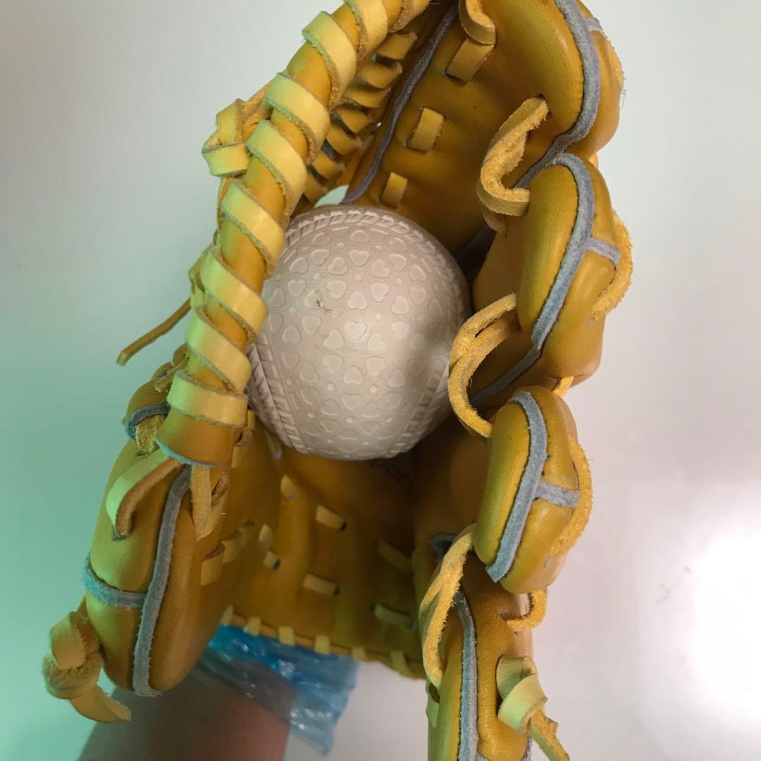 ヘキサ ヘキサスポーツ 軟式？ 野球 グローブ グラブ ◎日本製 良品 レア