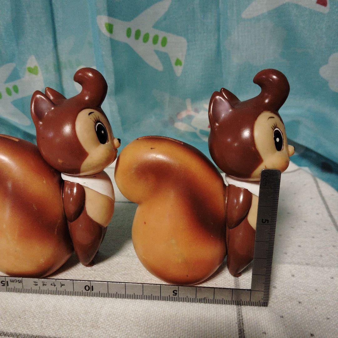 サンヨー月販ストア　リス　ソフビ　貯金箱　手塚治虫