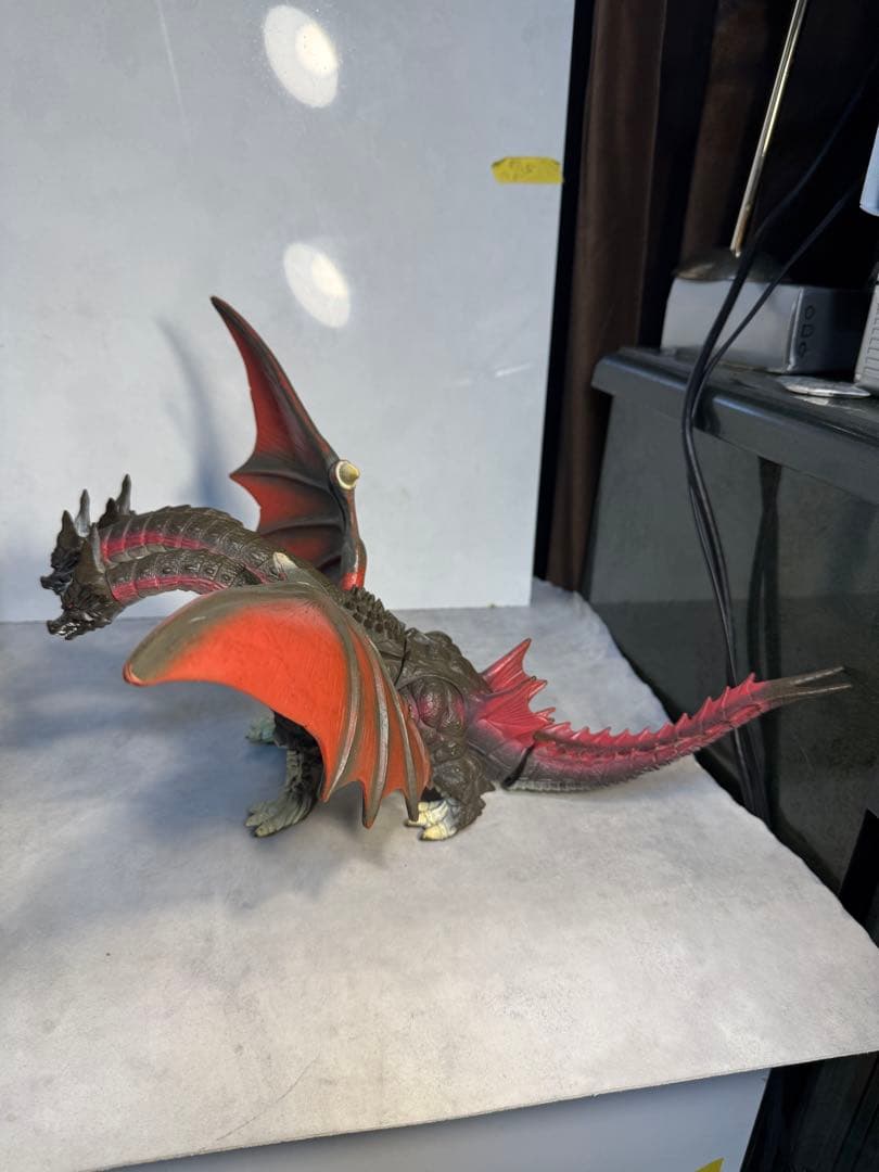 バンダイ 1996 デスギドラ ソフビ ゴジラ モスラ 大型 フィギュア　当時物