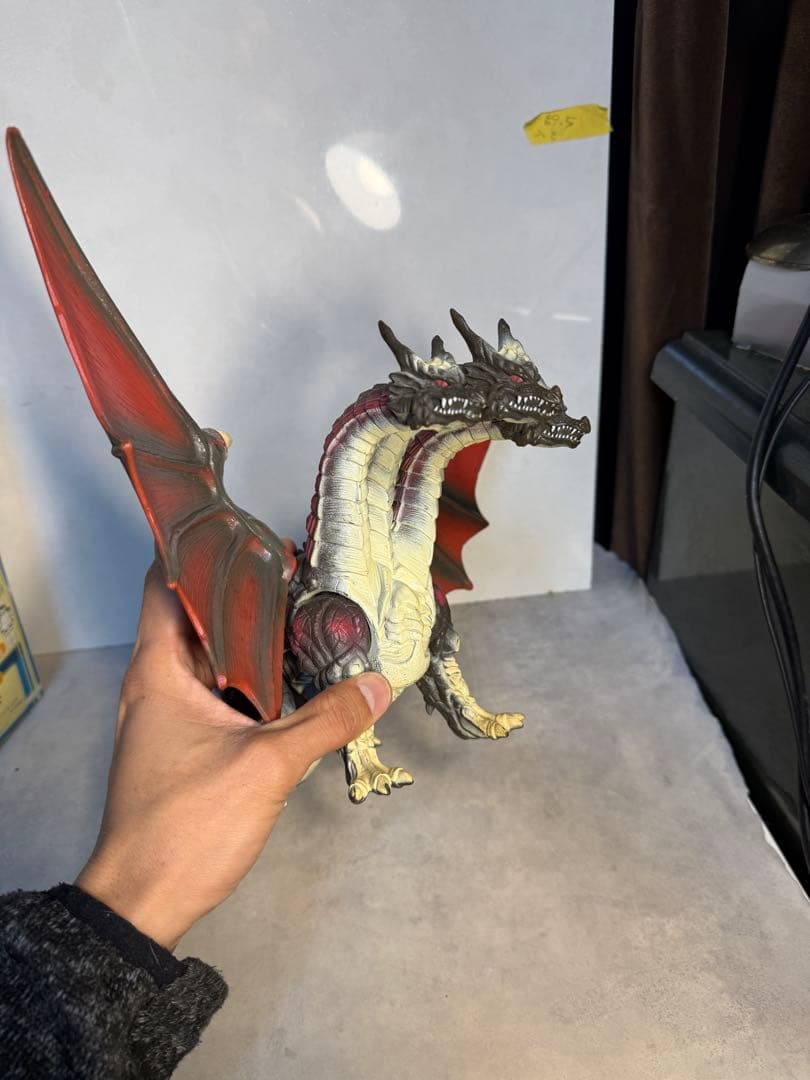 バンダイ 1996 デスギドラ ソフビ ゴジラ モスラ 大型 フィギュア　当時物