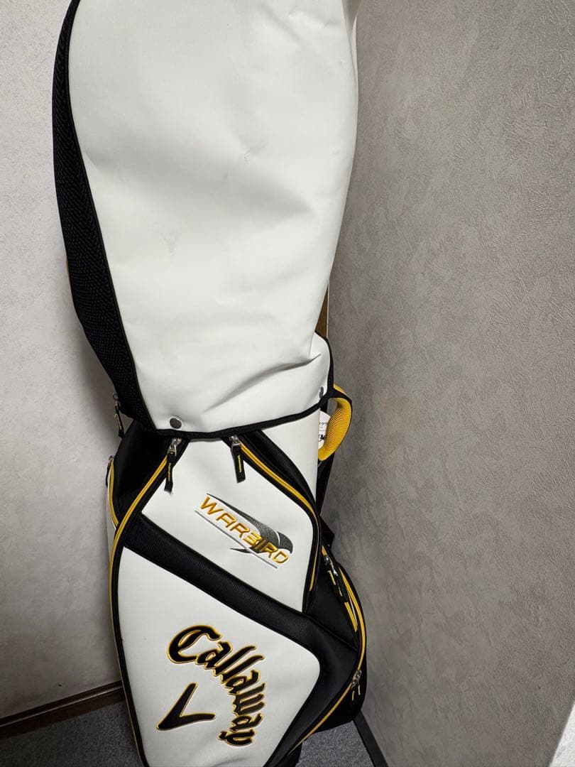 Callaway キャディバッグ ホワイト/ブラック/イエロー