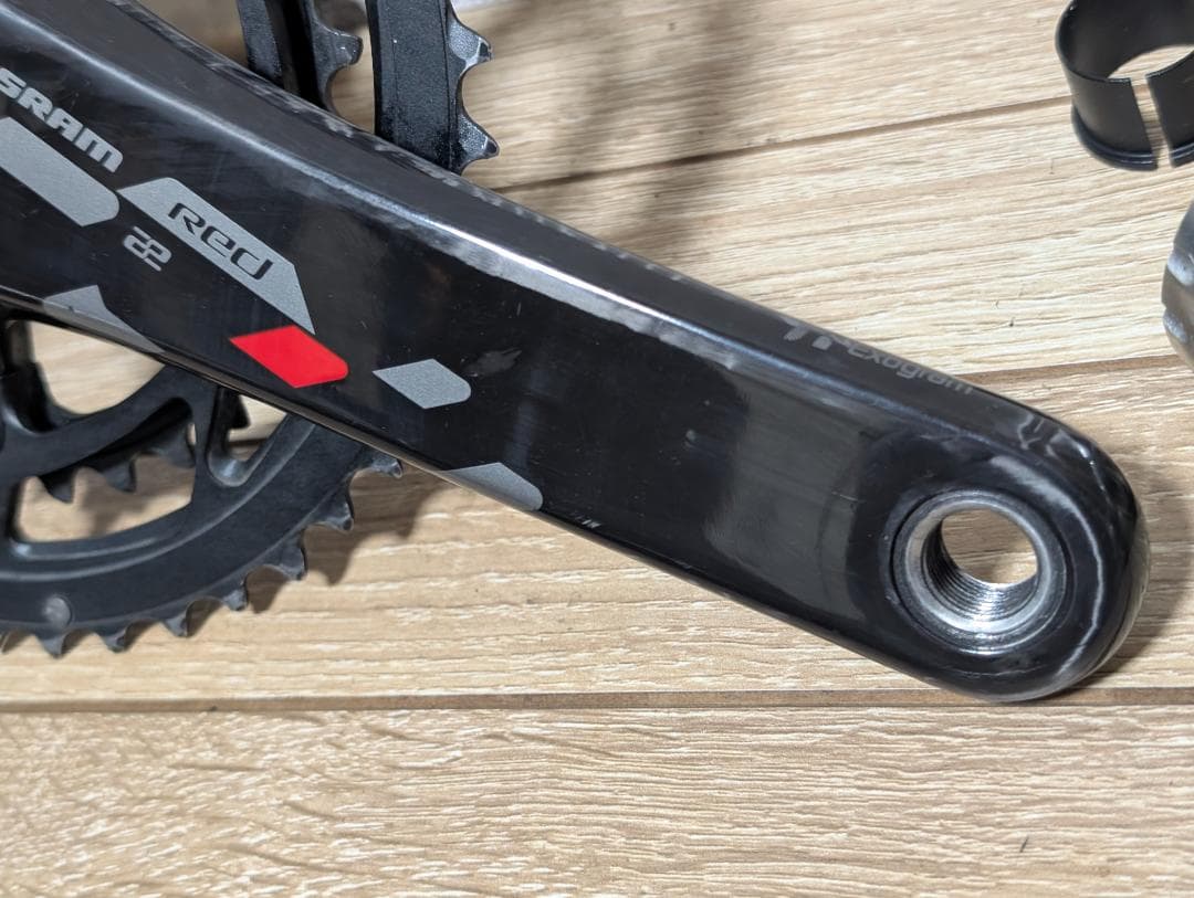 SRAM RED クランク 172.5㎜ BB2種 チェーンリング5枚