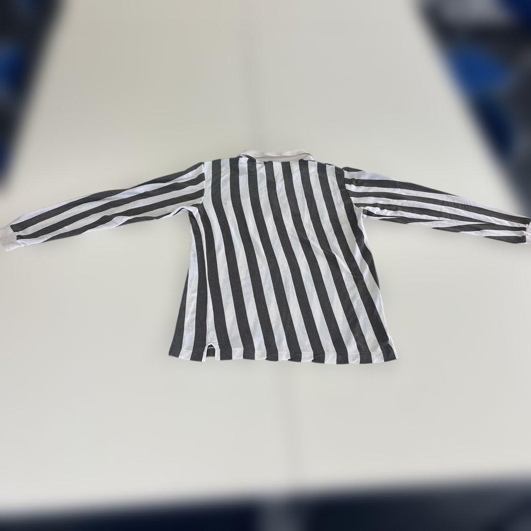 激レア　ユヴェントス￼Kappa 88年長袖ストライプ シャツ ARISTON