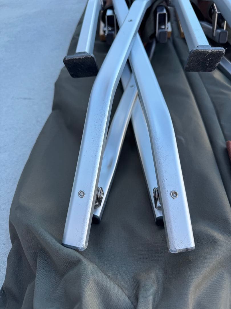 スノーピーク アウトドアチェア ブラウン 収納バッグ付き