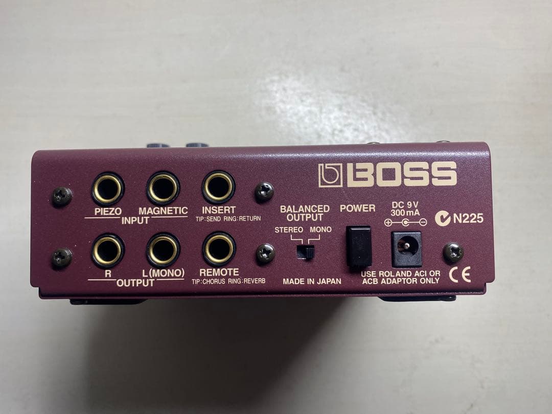 BOSS AD-5 アコースティックギタープロセッサー プリアンプ