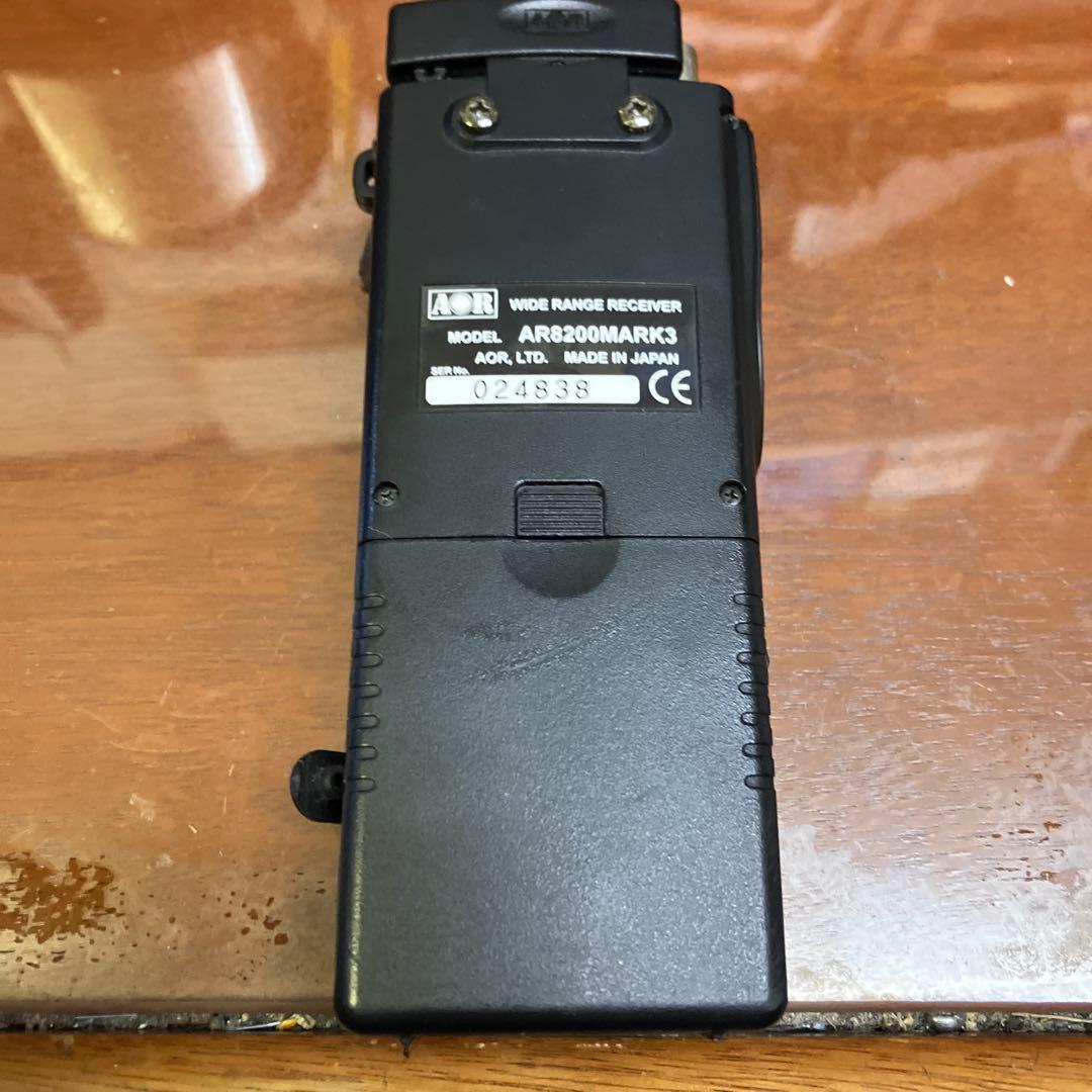 AOR AR8200 MARK3 広帯域受信機 通電確認出来てません、ジャンクで