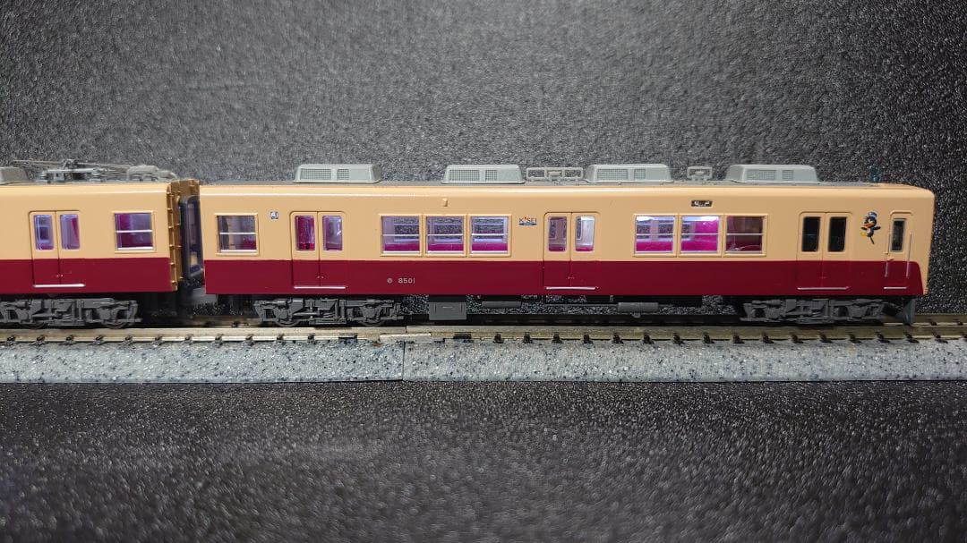 新京成電鉄8000形 復活塗装 京成乗入対応車 6両セット（室内灯取付済）