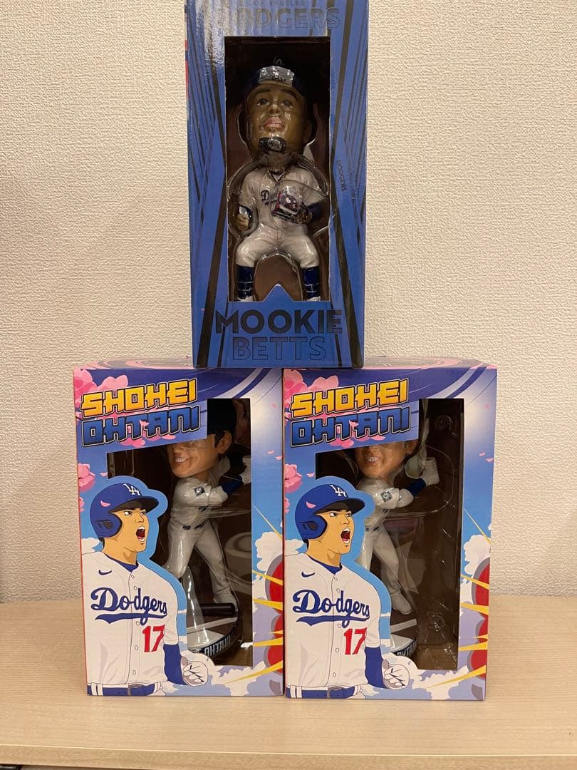 送料込未開封　大谷翔平　Betts Mookie ボブルヘッド