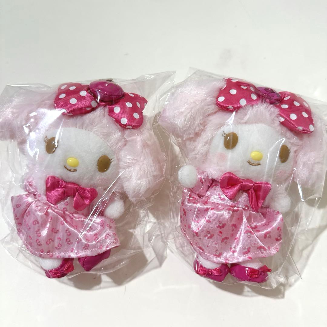 最終お値下げ中☆マイメロ 40周年 プリメロ マスコットキーホルダー 新品