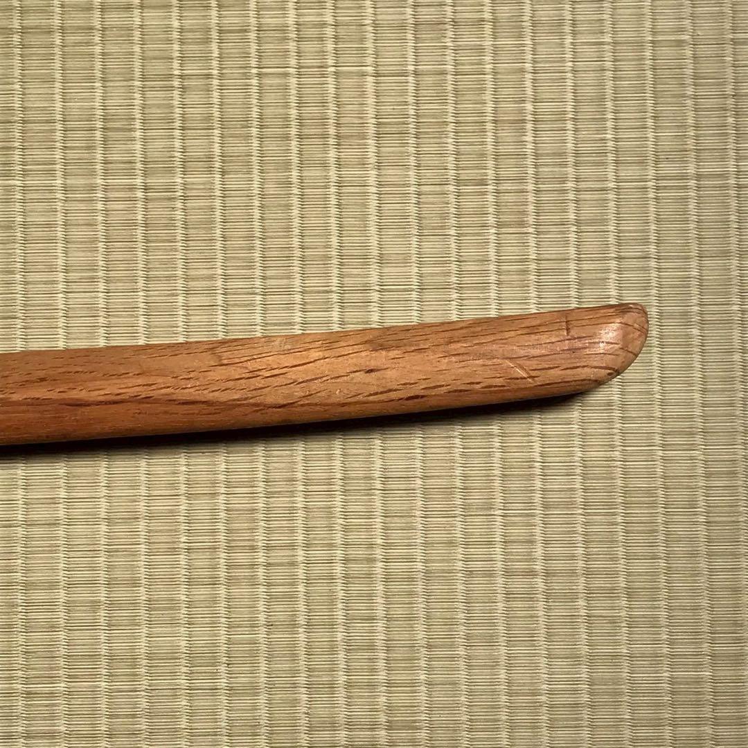 Js5 赤樫 木刀 模造刀 2本セット 脇差　白鞘 昭和レトロ